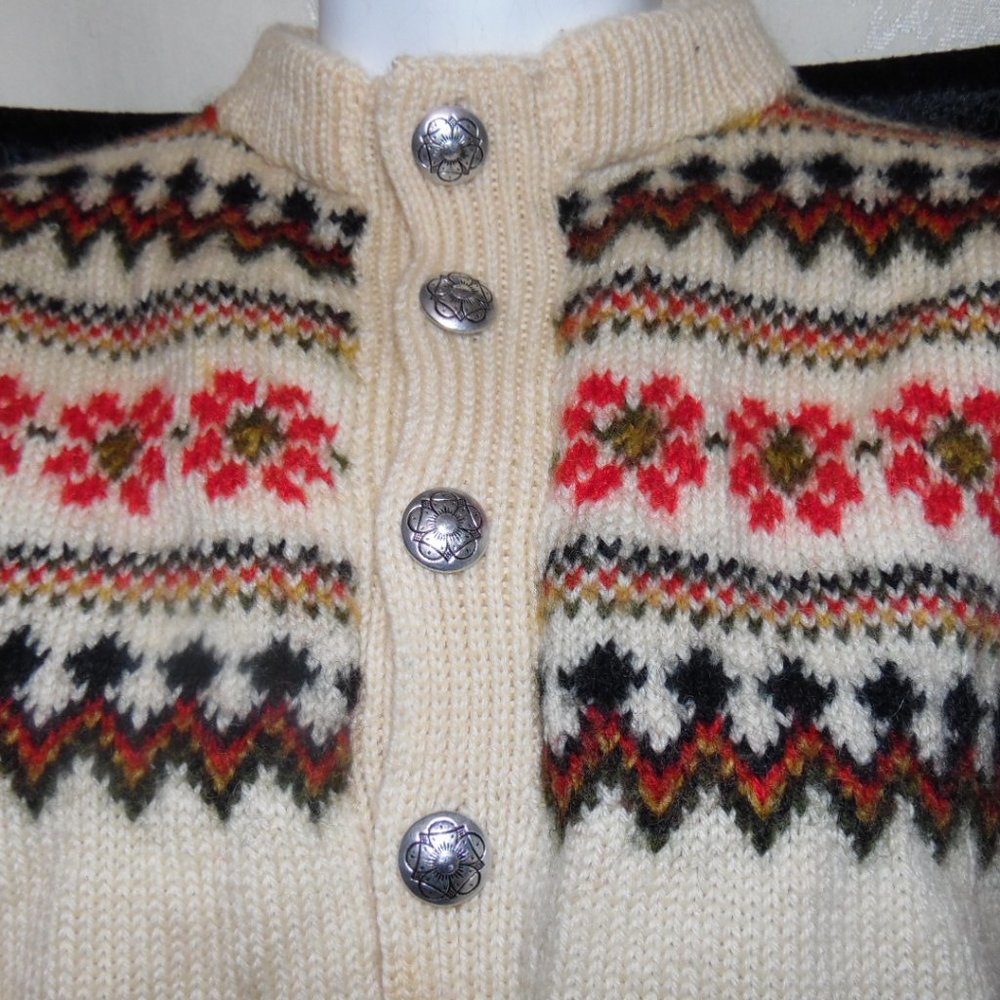 Lulle Otterstad Norway wool vintage sweater.
